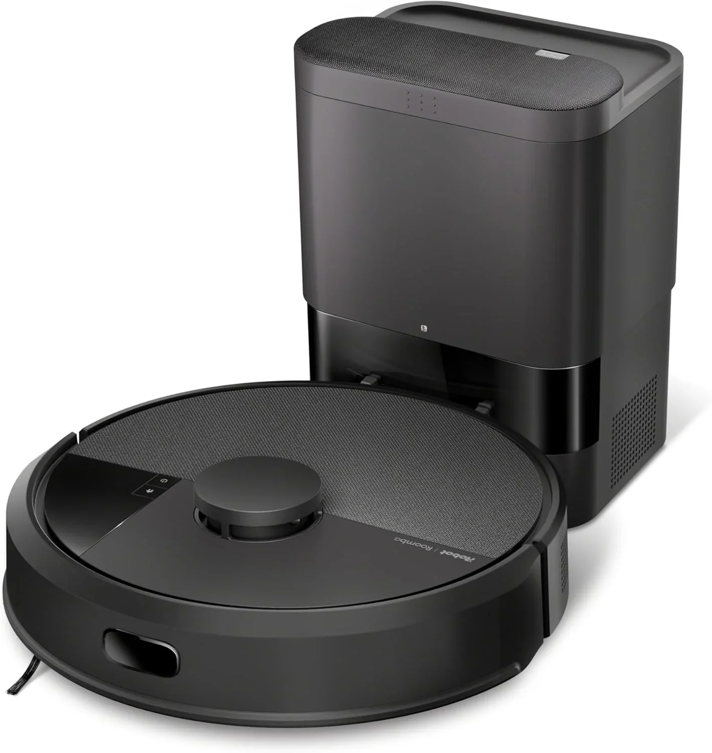 iRobot Roomba 105 Combo y Base AutoEmpty con autovaciado de 75 días, Aspirador y friegasuelos, Clearview LiDAR, 7000Pa,120 mins, SmartScrub, Evita obstáculos,Recarga y reanuda,App, 3 Modos Limpieza_N