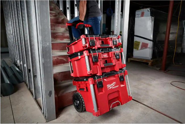 PACKOUT 22 in. Rolling Tool Box, 22 in. Large Tool Box and 22 in. Medium Tool Box