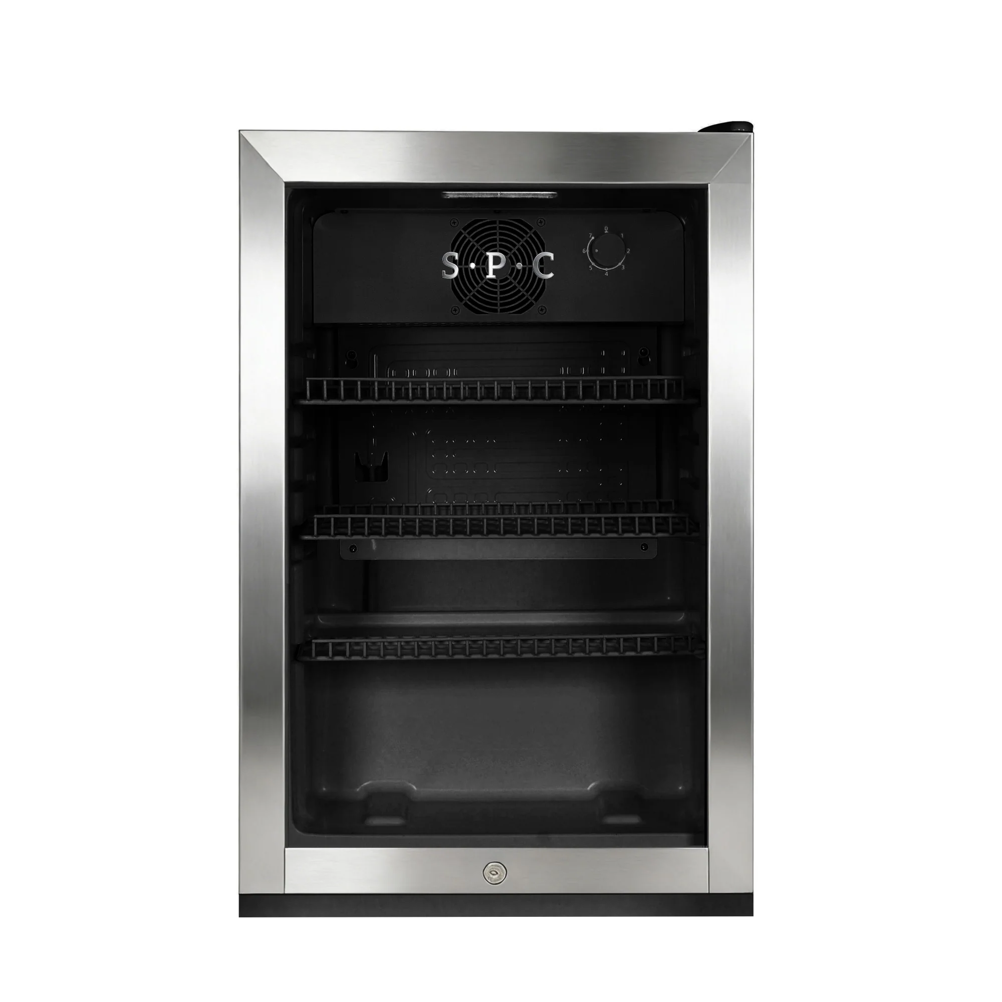 SPC Flaschenkühlschrank FKS118C INOX
