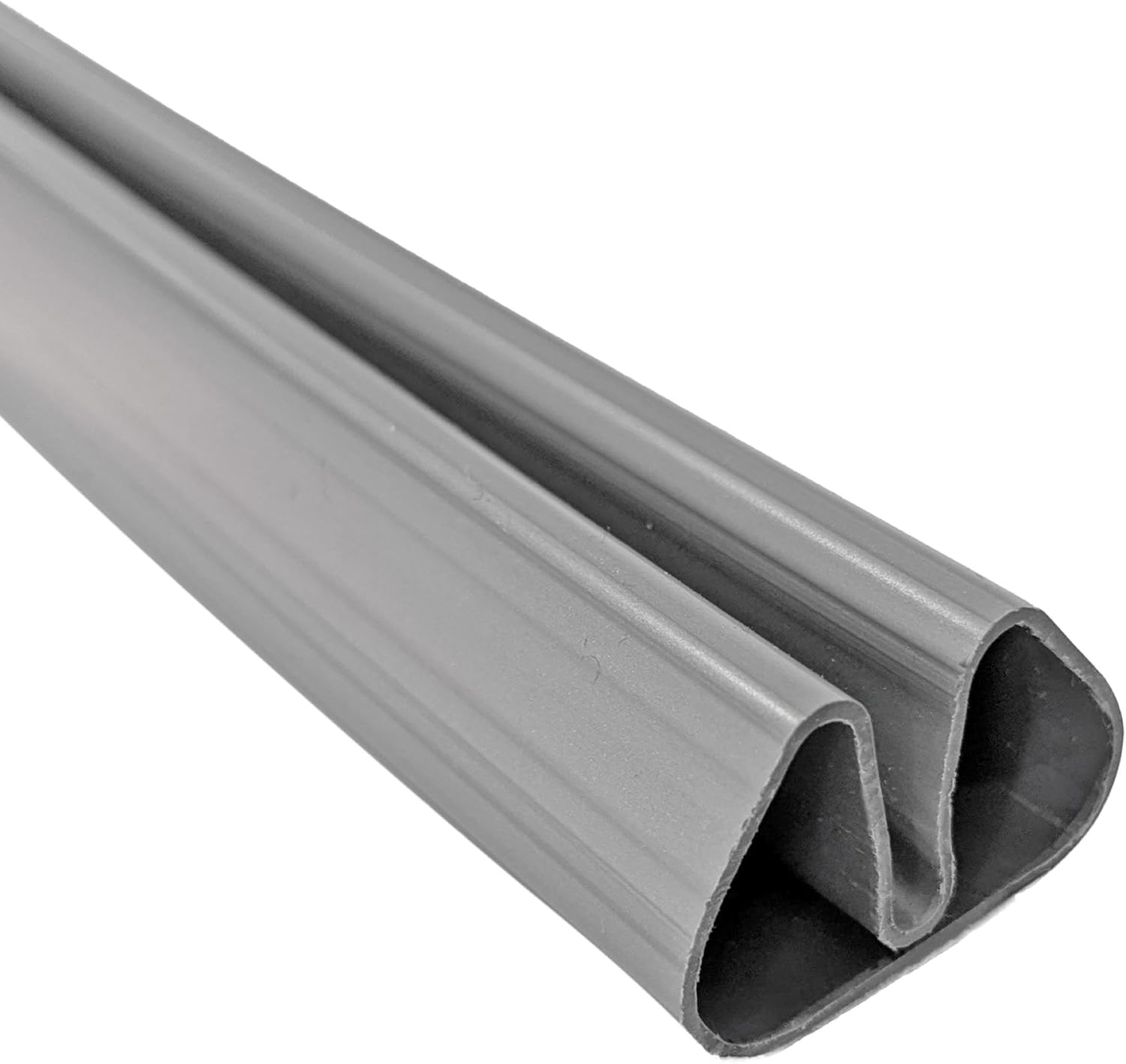 Fresh-Pool Profi Stahlwandpool Set oval, 525x320x120 cm, Stahl 0,6 mm weiß, Folie 0,8 mm grau, Einhängebiese