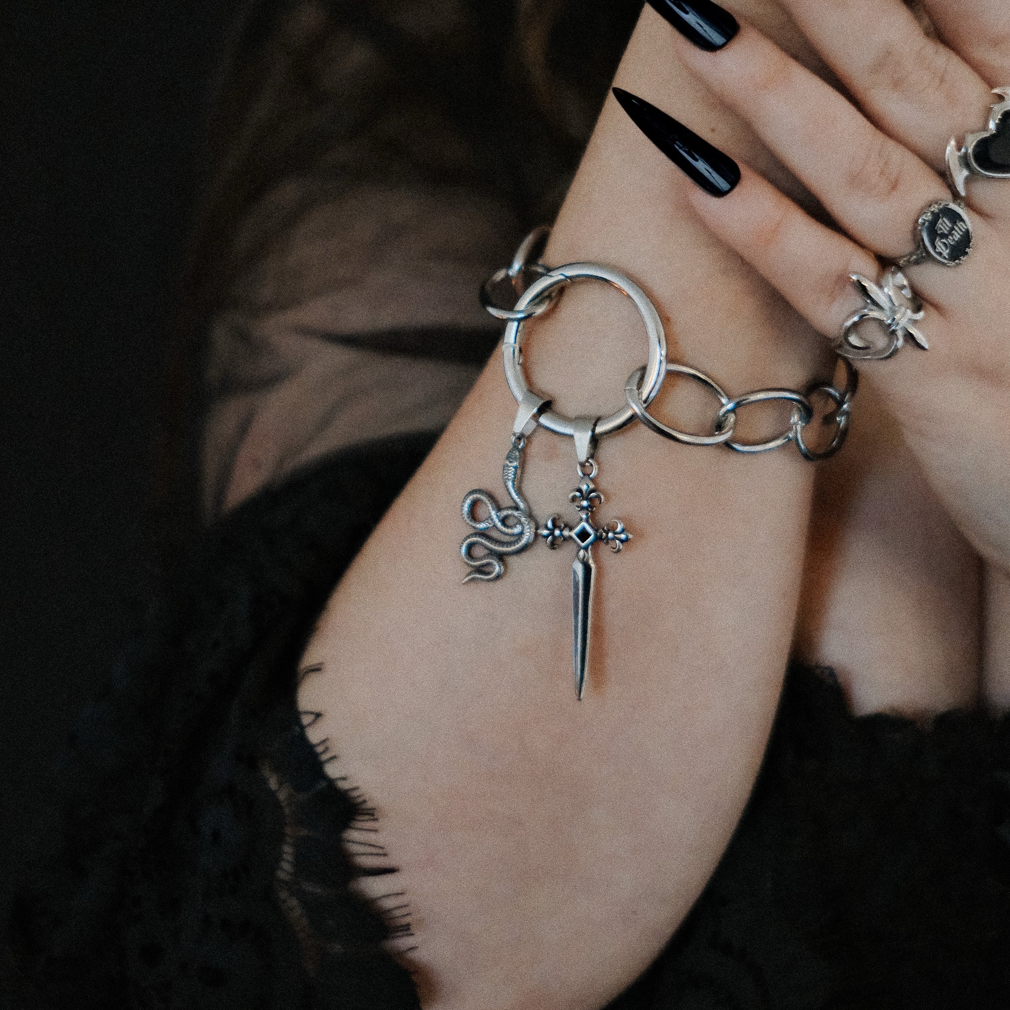 Charm Coven Truth Teller Dagger Charm