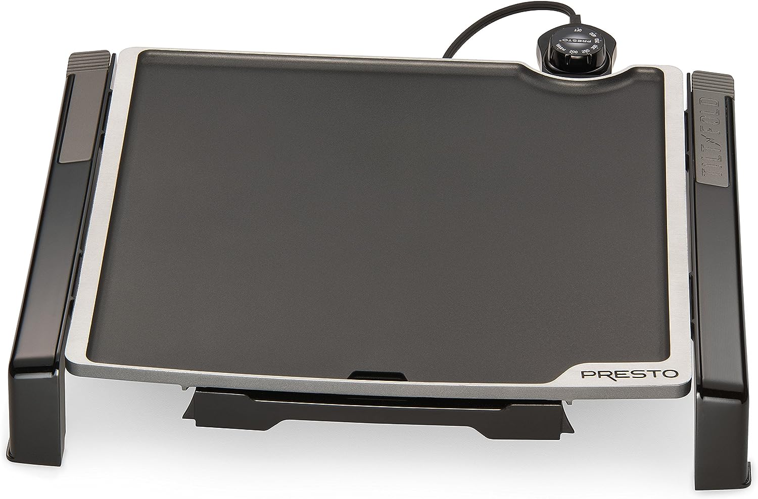 07071 15-inch Electric Tilt-n-fold Griddle, Black