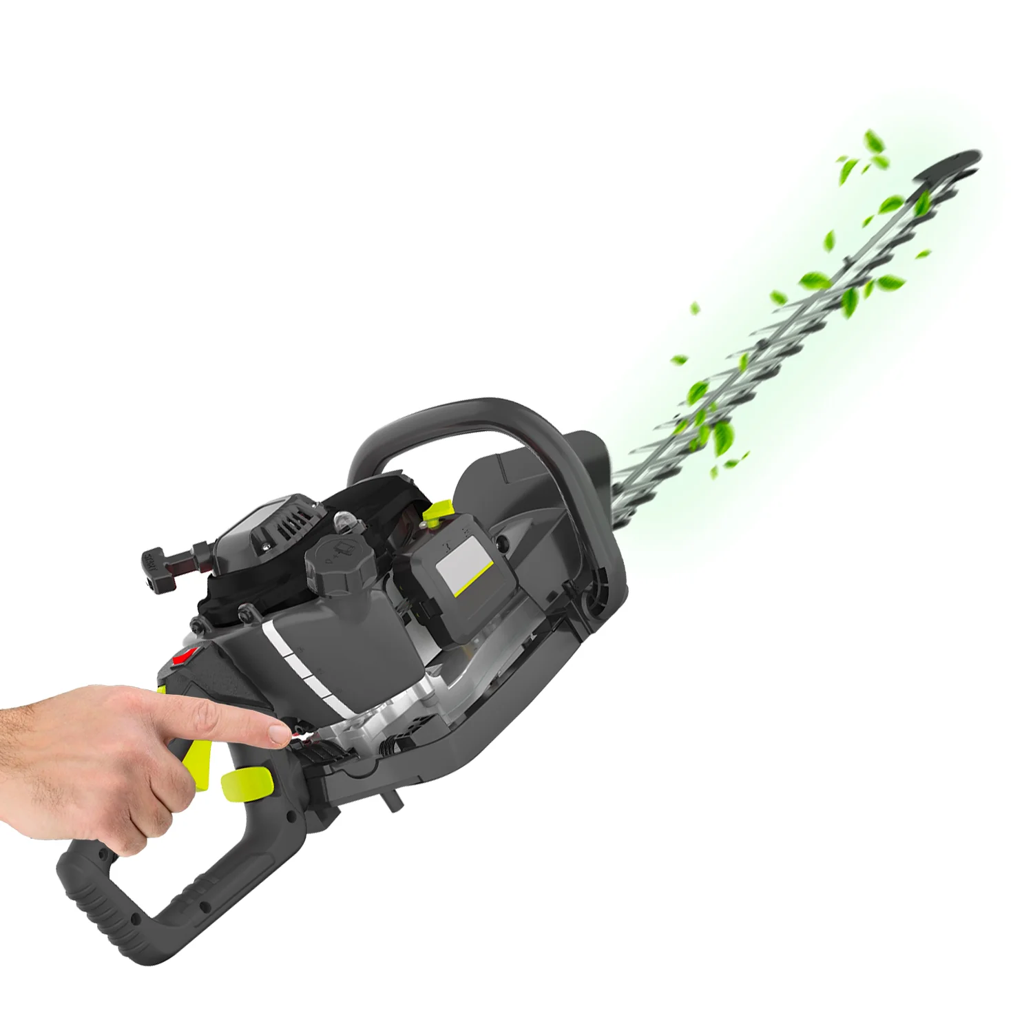 Tagliasiepe Con Motore A Scoppio E Lama In Acciaio 56cm 650w