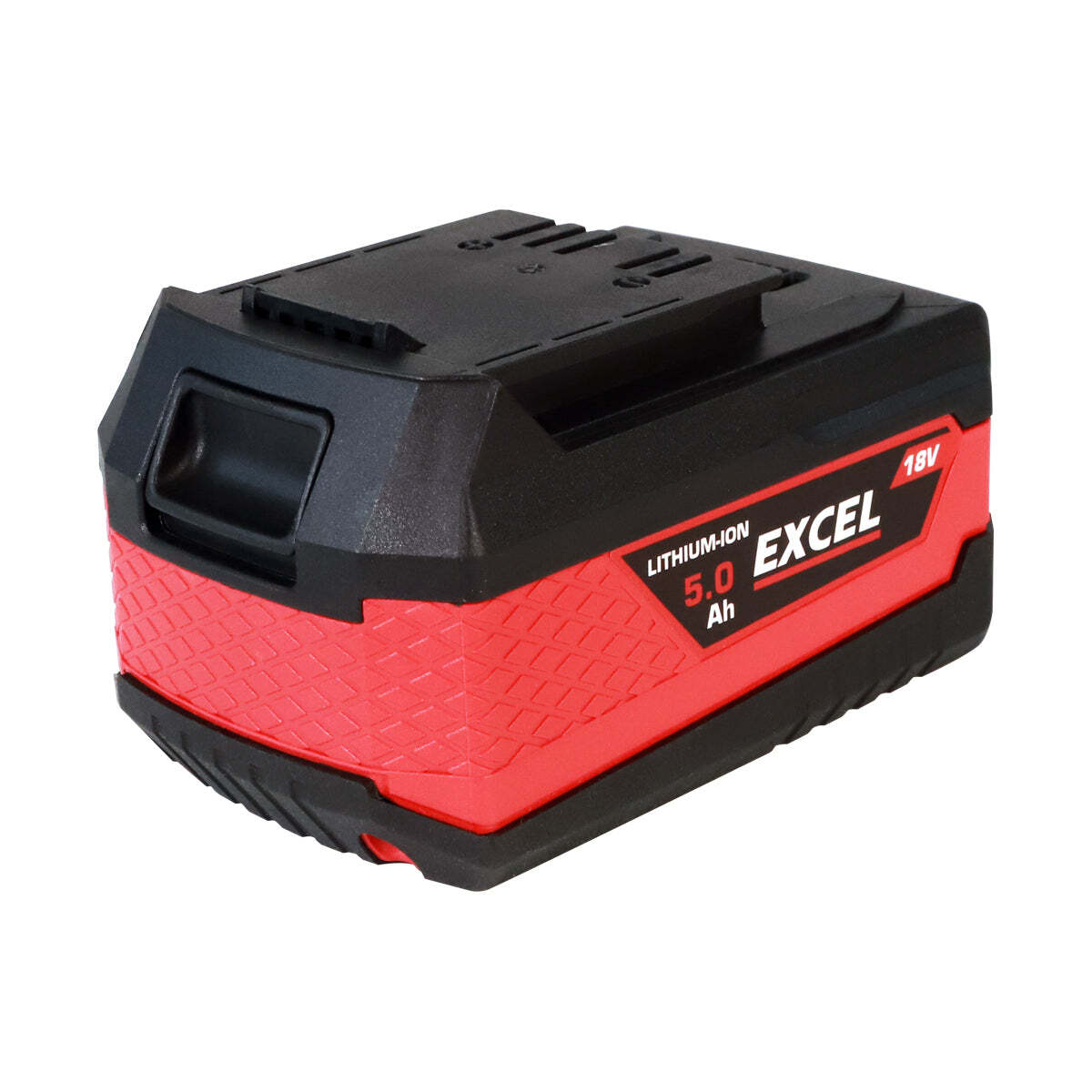Excel 18V Garden Power Tool Set: Grass Trimmer, Hedge Trimmer & Lawn Mower with 3x 5.0Ah Batteries & Charger