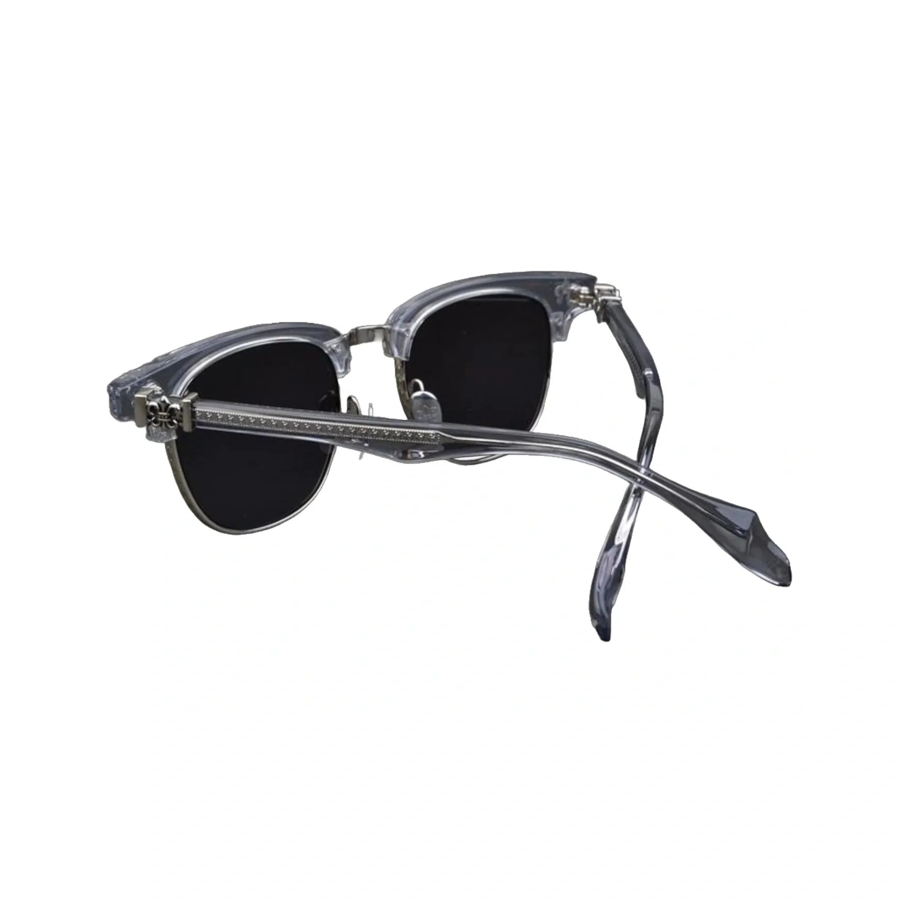 Chrome Hearts Pure Titanium Gray Frames Glasses