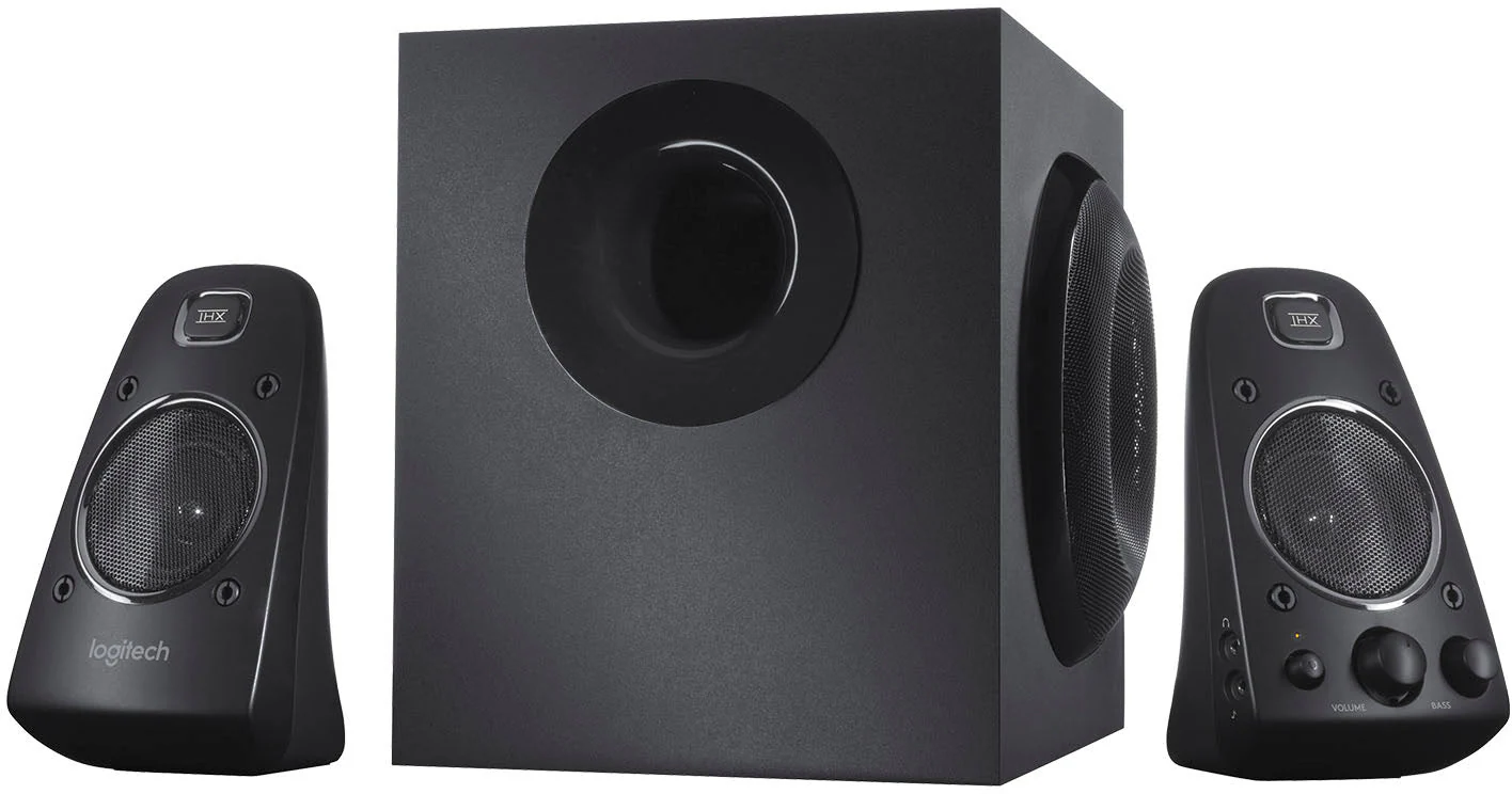 Logitech – Sistema de Altavoces 2.1 Z623 (3 Piezas) – Negro