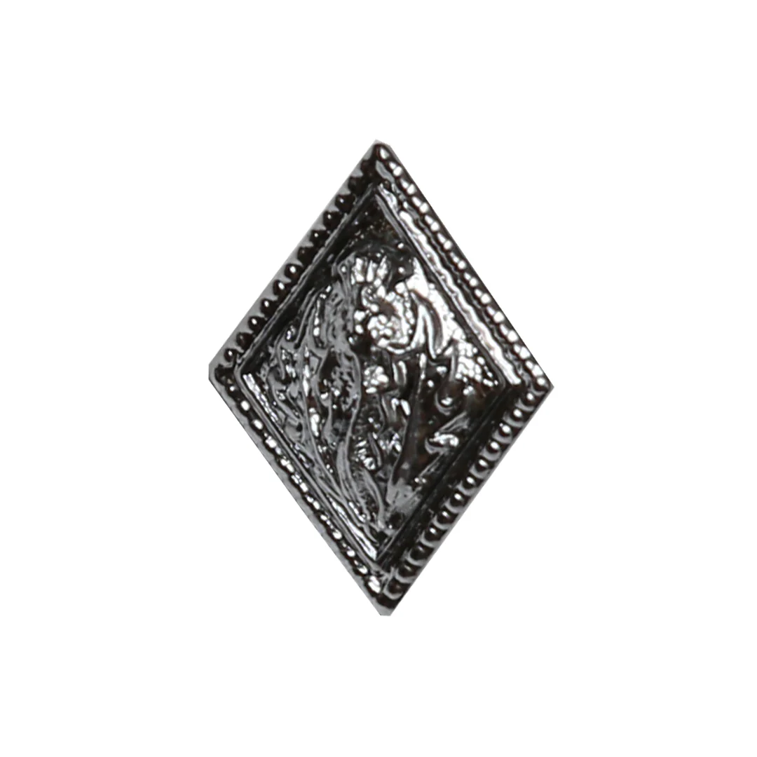 Clearance Chrome Thistle Buttons (Small)
