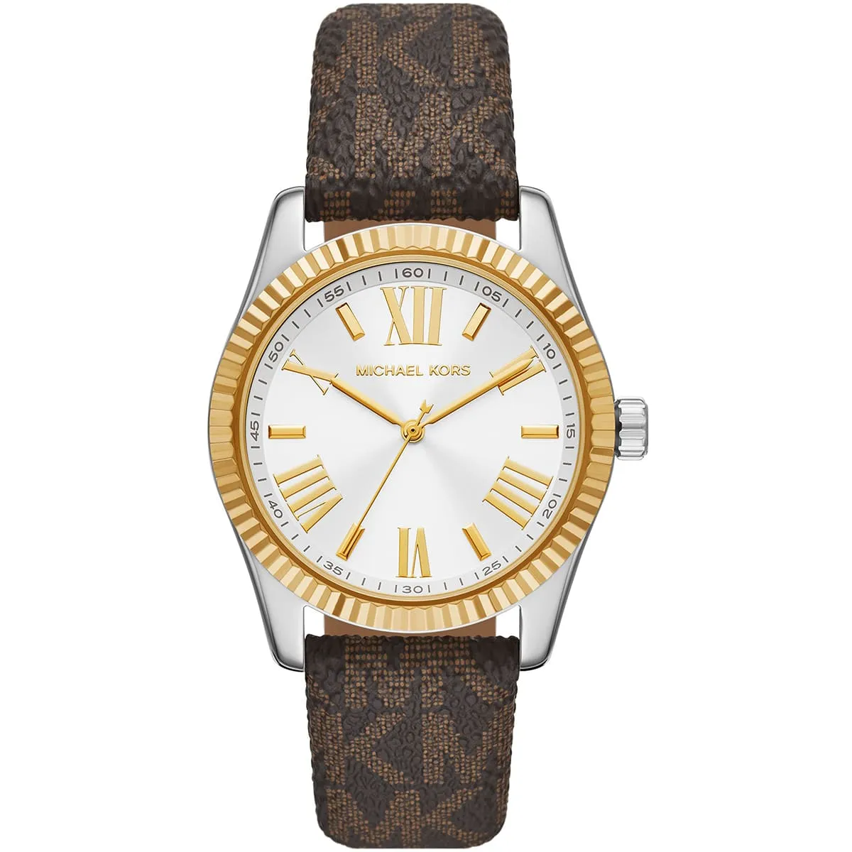 Michael Kors Lexington Two-Tone and Signature Logo Women's Watch - MK4745