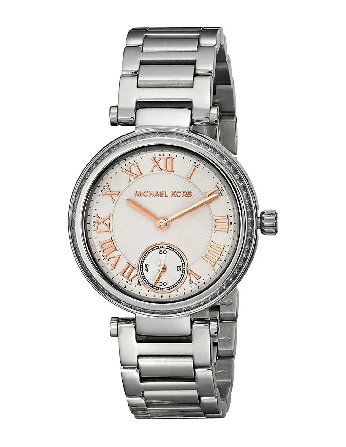 Michael Kors Skylar Silver-Tone Stainless Steel Women's Watch - MK5970