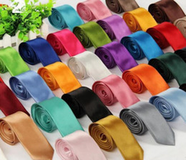 Standard Satin Ties Wide 3.75