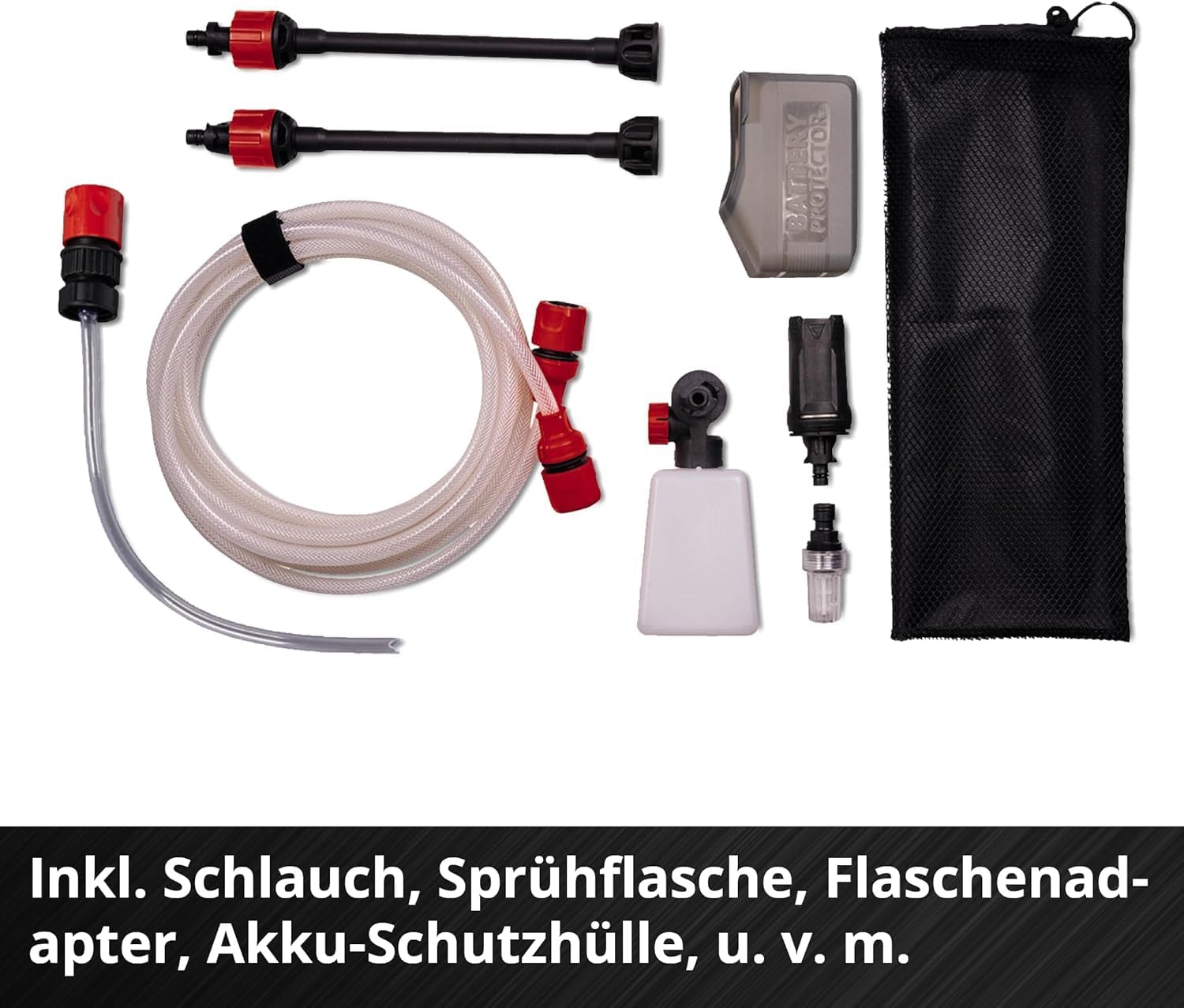 Einhell Akku-Druckreinigerpistole HYPRESSO 18/24-1 Power X-Change (18 V, 24 bar, Mobile Reinigung und Bewsserung, 240 L/h, inkl. Zubehr, ohne Akku & Ladegert)