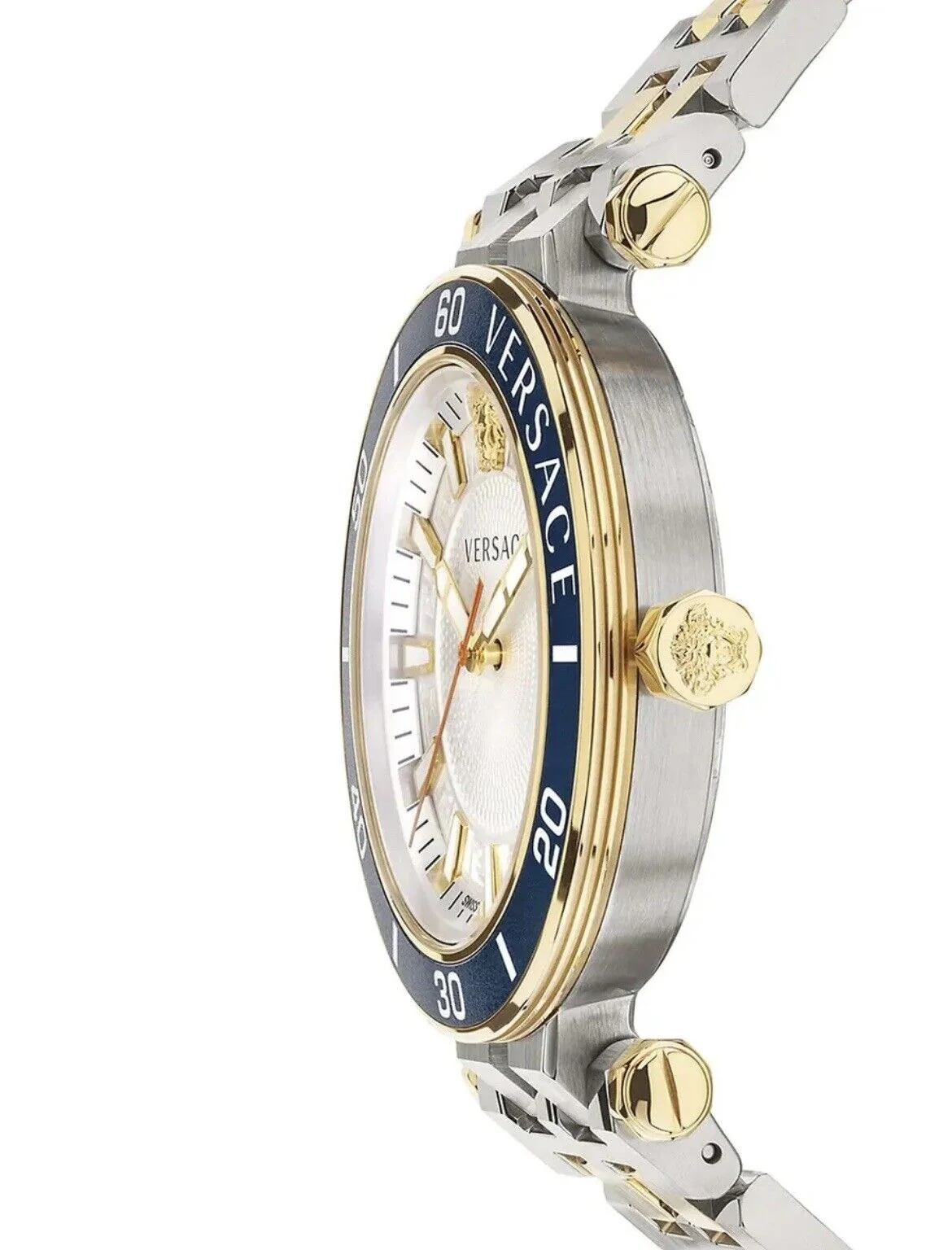 Versace Greca Sport Two-Tone Men's Watch - VEZ300521