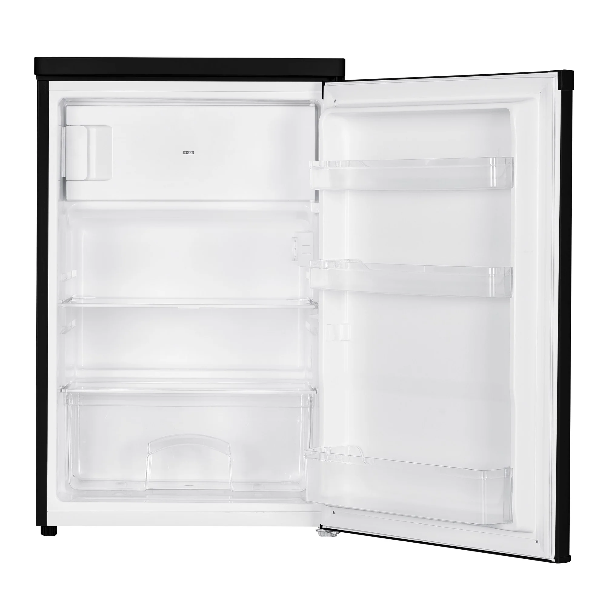 SPC Kühlschrank mit Gefrierfach, KS5508-2, schwarz, 109 L, C-Klasse