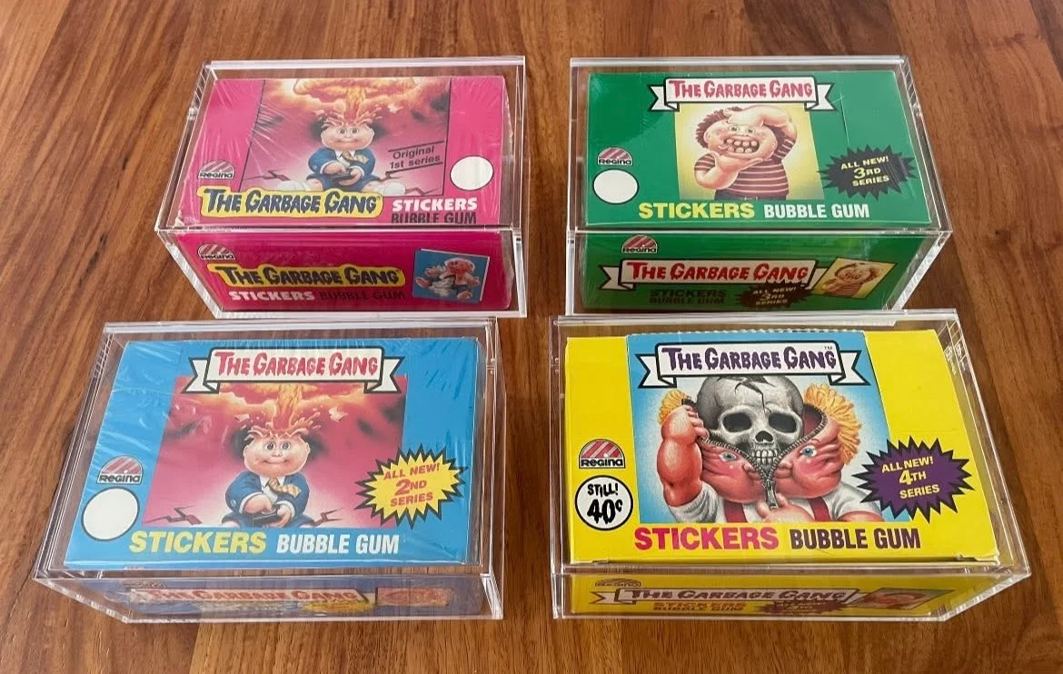 Acrylic Protective Box For Topps Garbage Pail Kids AUS/NZ Original Series
