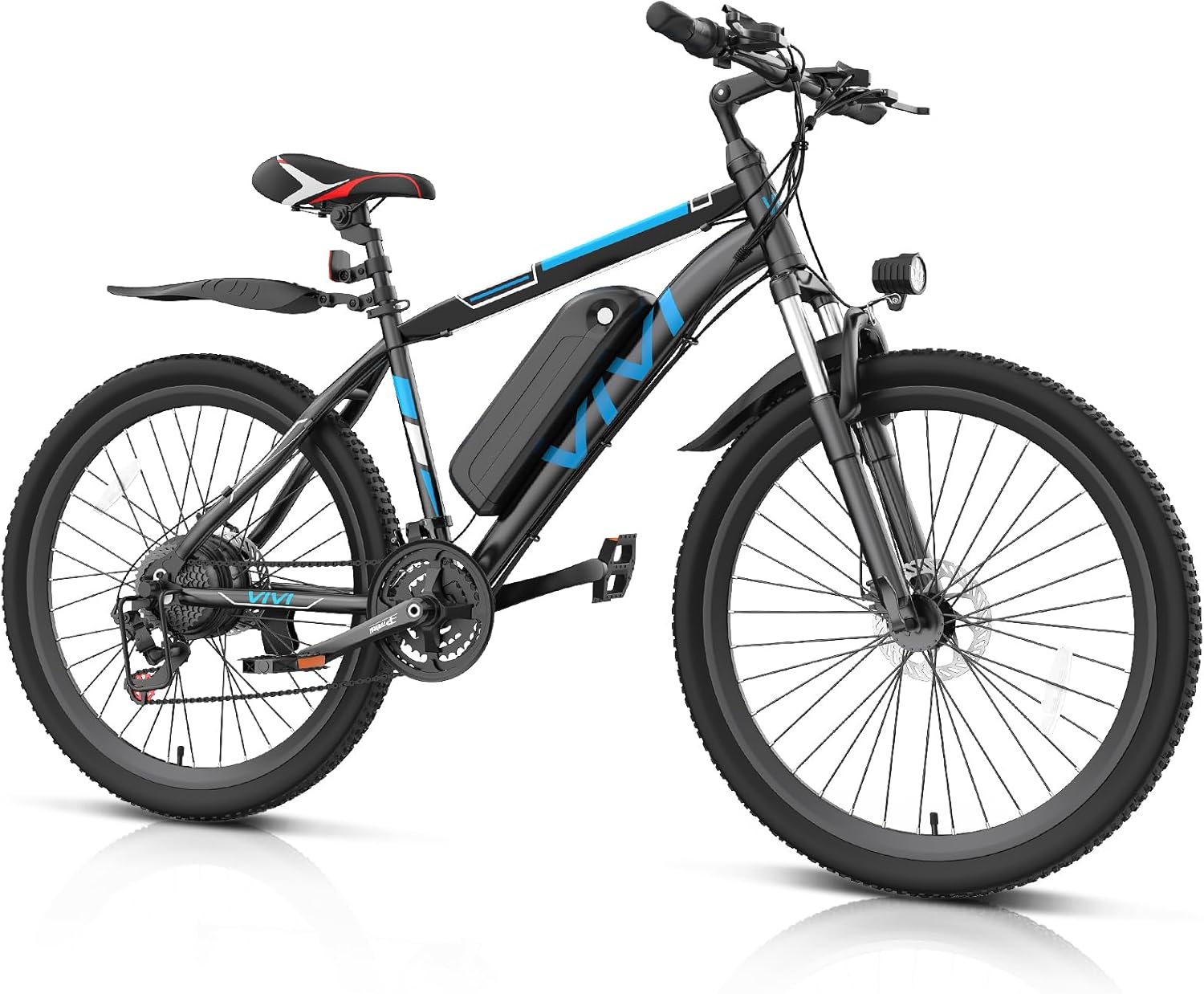 Vivi Electric Bike for Adults, Peak 780W Ebike 26 Electric Mountain Bike, 22MPH Adult Electric Bicycles Commuter Ebike with 48V Battery, Up to 50 Miles, Cruise Control, 21 Speed, UL 2849 Certified
