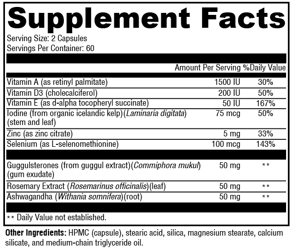 MedCaps T3 120 capsules