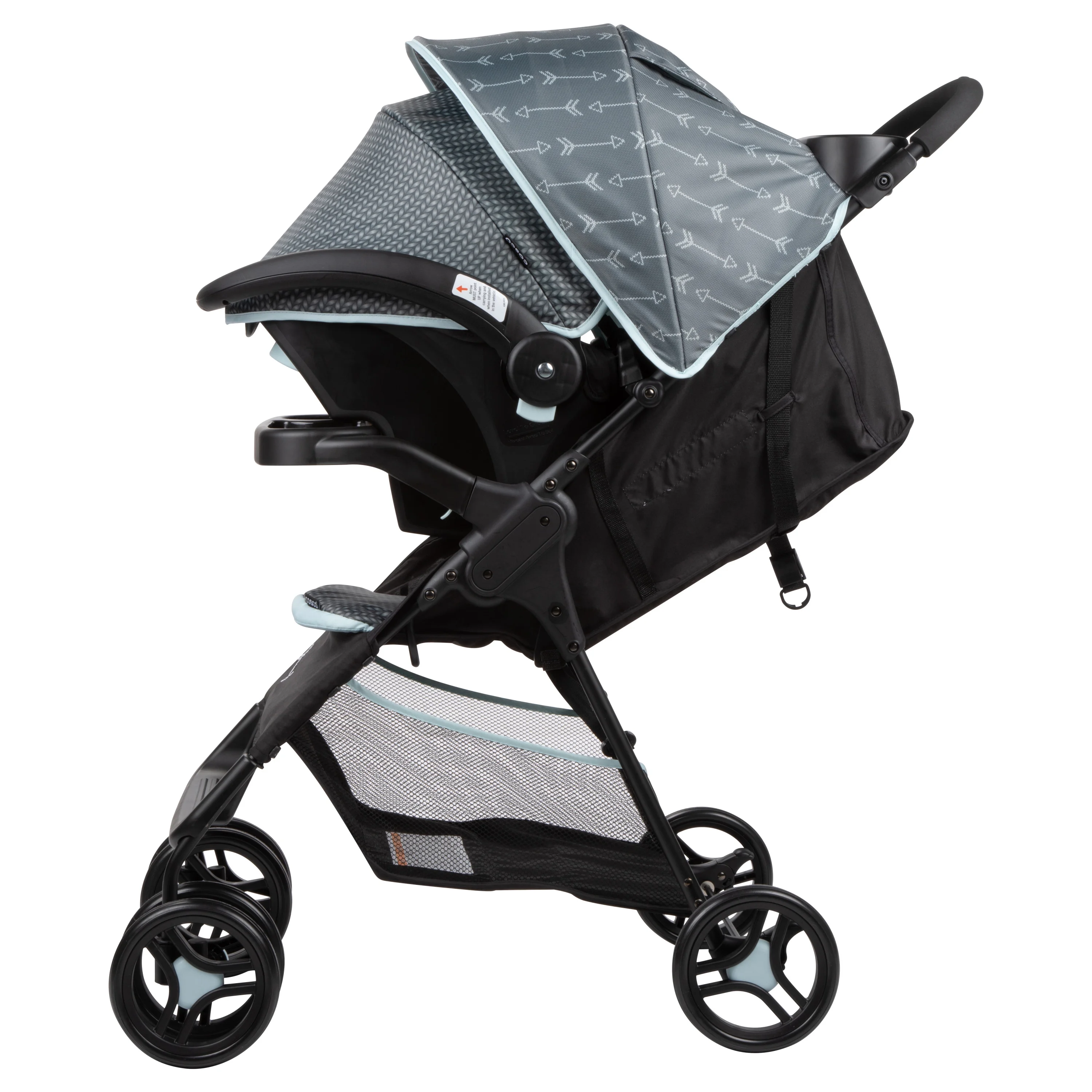 2025 Cosco Kids Lift & Stroll DX Sistema de viaje, flechas grises, para niños pequeños, unisex