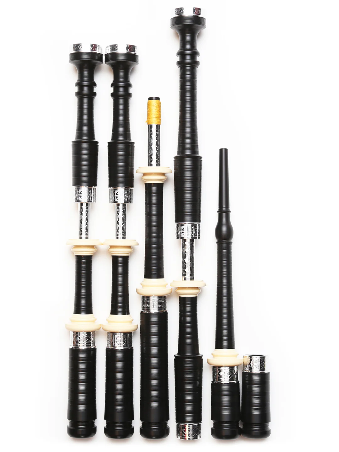 McCallum Bagpipes - Poly (P4 Engraved)