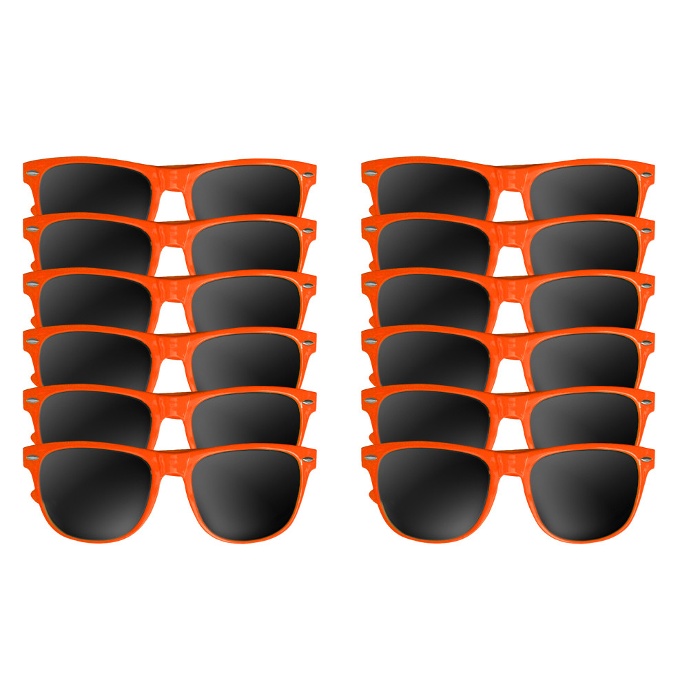 Orange Sunglasses | Iconic 80's Style |  1053D