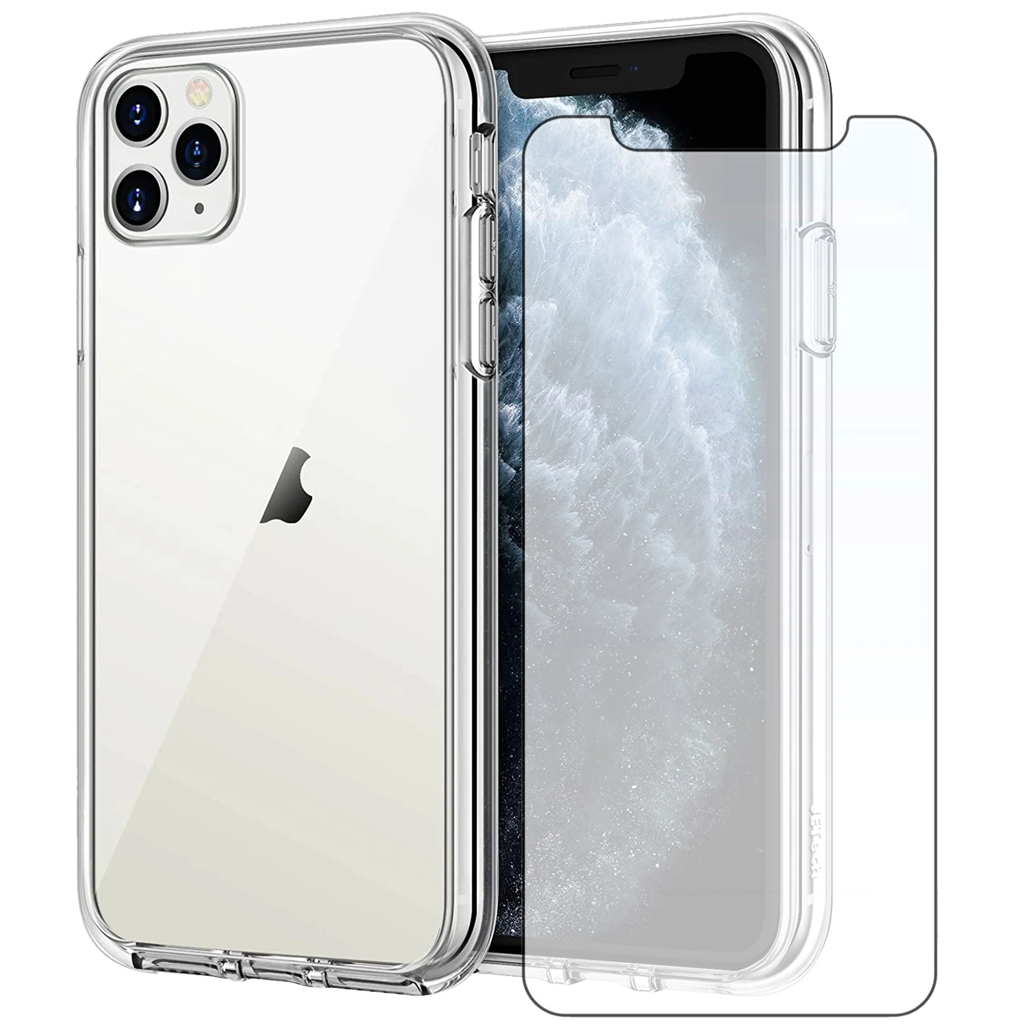 Transparente H��lle f��r iPhone mit Displayschutz