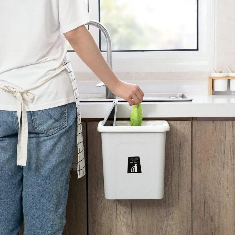 Wall Mount Kitchen Dustbin Garbage Can Cabinet
