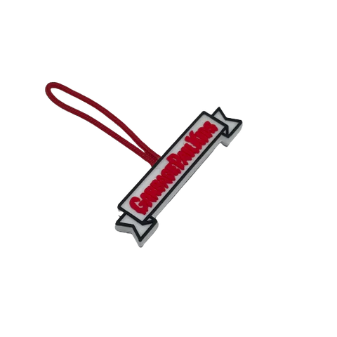 garbage pail kids banner silicon zipper puller