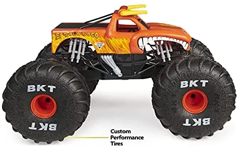 Monster Jam, Official Mega Grave Digger All-Terrain Remote Control Monster Truck with Lights  sgtnighsdesigns