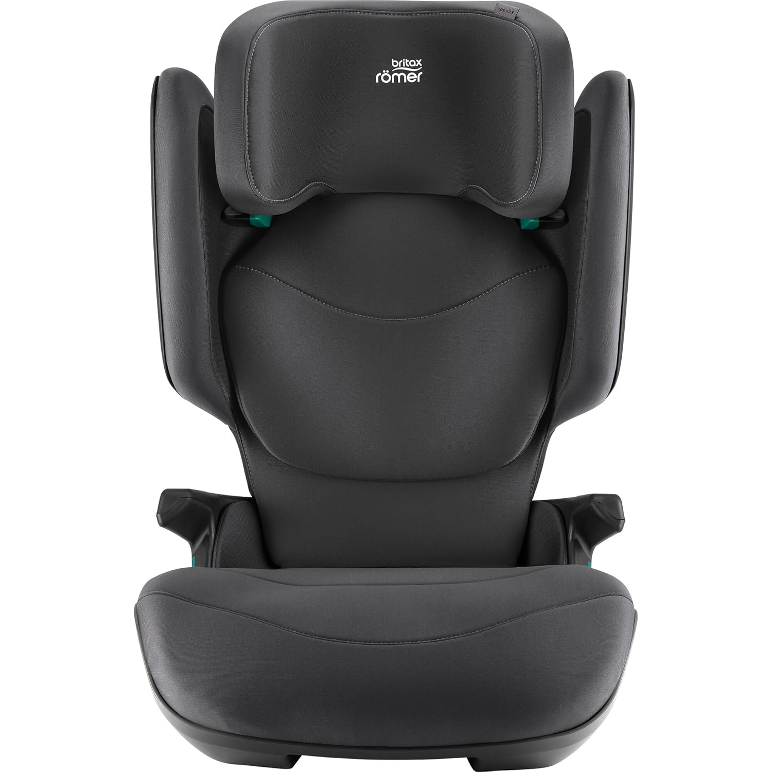 BRITAX RÖMER Kindersitz KIDFIX PRO M, für Kinder von 100-150 cm (i-Size) mit und ohne ISOFIX, 3,5-12 Jahre, Midnight Grey | Classic