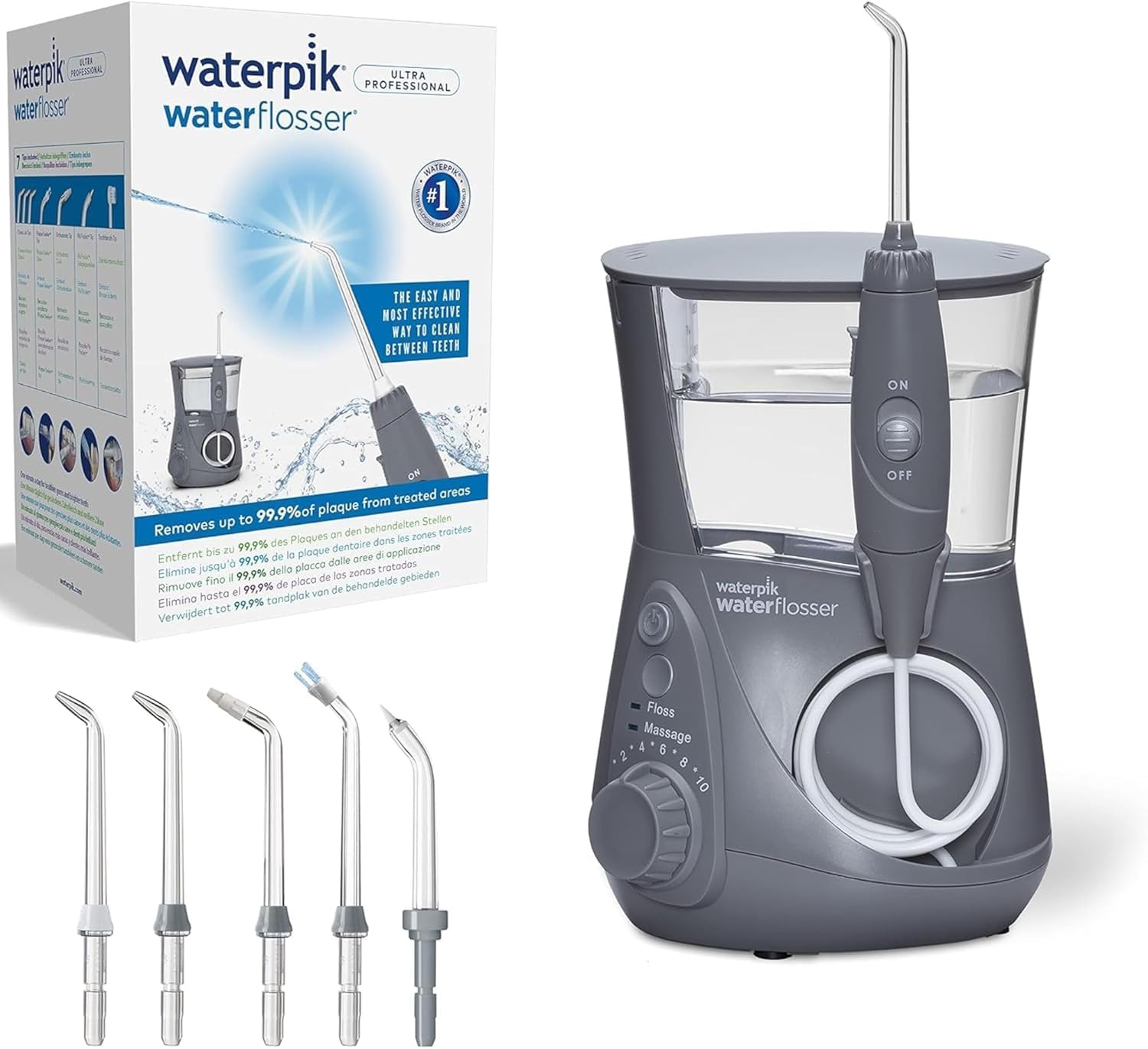 Waterpik WP-662EU Ultra Professional Oral Irrigator, Svart