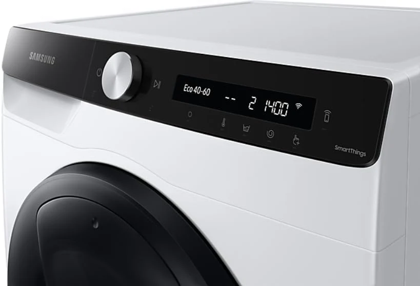 Samsung WW90T554AA Waschmaschine Frontlader 9 kg 1.400 U/Min, AddWash, Ecobubble, Hygiene Dampf, ECO5590 EEK: A