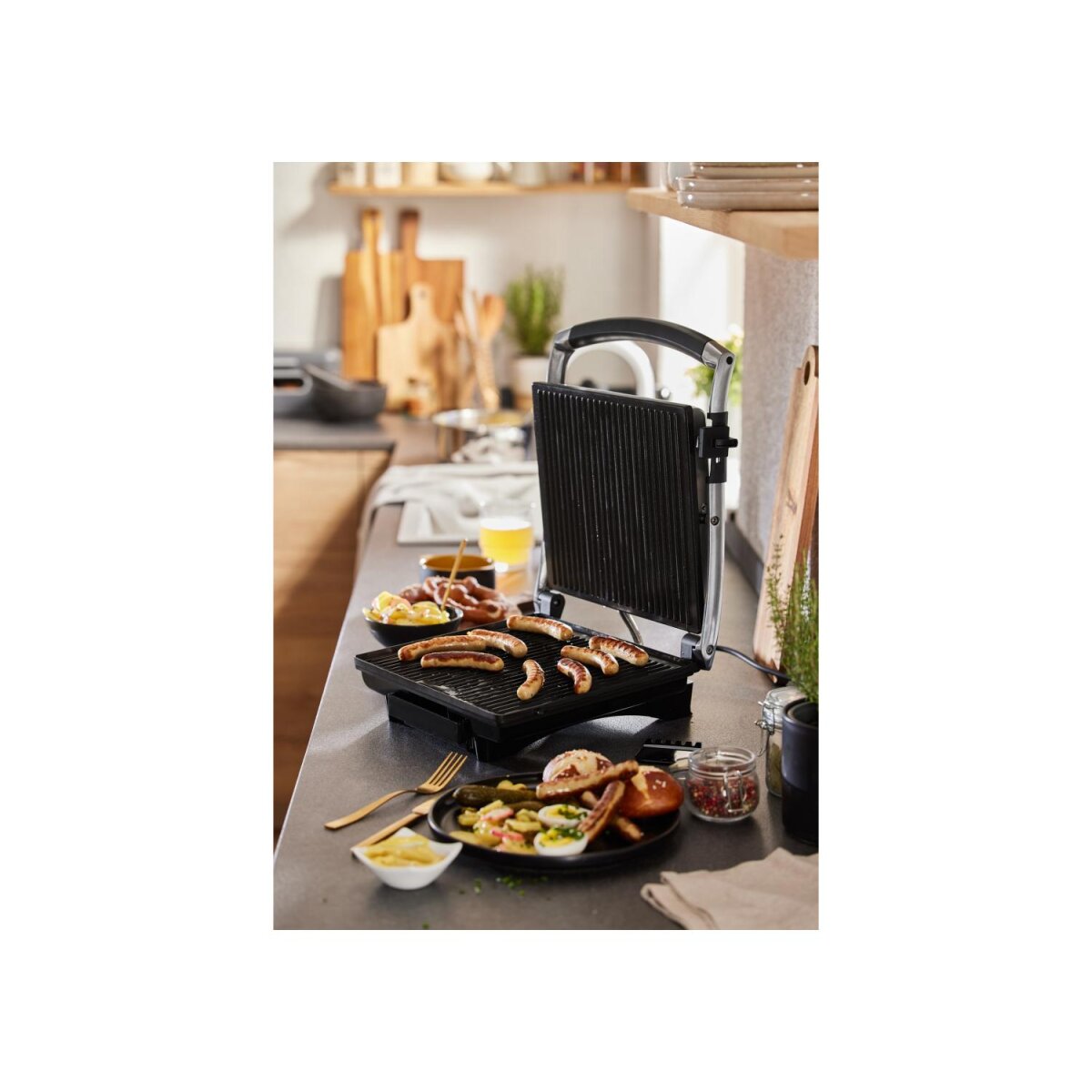 SILVERCREST® KITCHEN TOOLS Panini Maker SPM 2000 E2 - B-Ware neuwertig