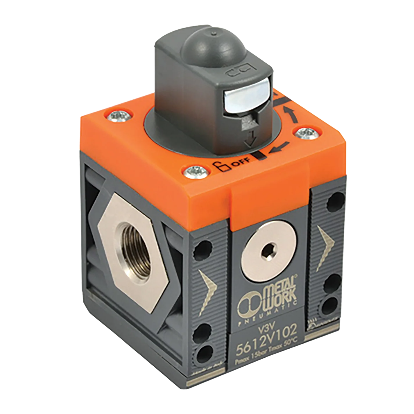 Metalwork - 5624V704 Syntesi SY2 1/2 Electropneumatic 3-Way V3V Valve