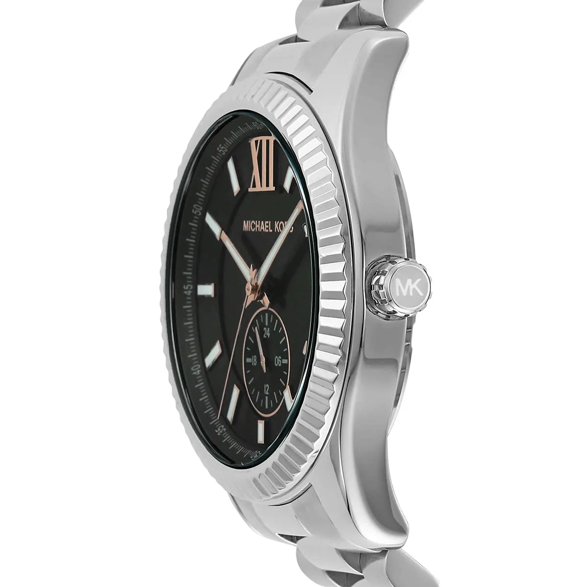 Michael Kors Lexington Silver-Tone Men's Watch - MK8946