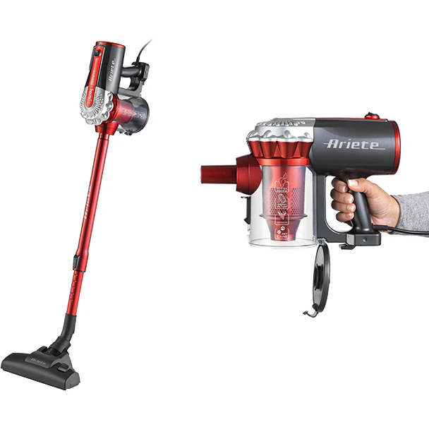ARIETE - Scopa elettrica e aspirabriciole ciclonica Handy Force 2 in 1 600 Watt