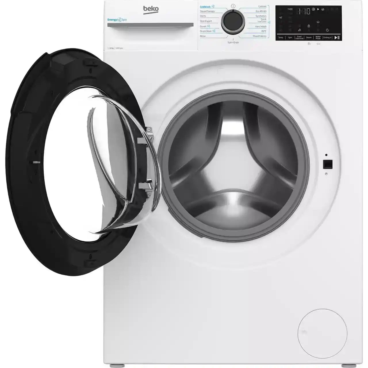Beko 12kg 1400 Spin Washing Machine - White | BM3WT1241IW