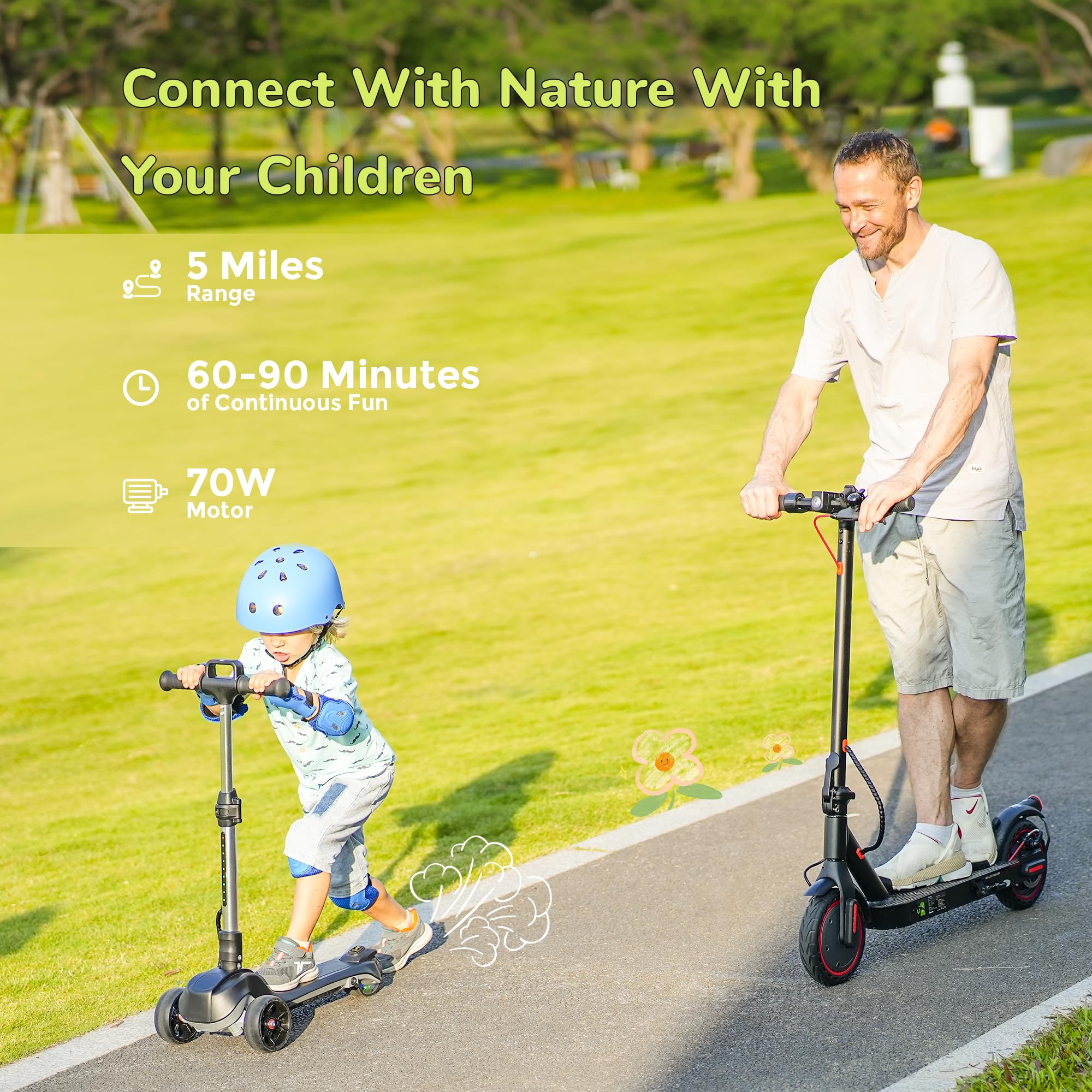 iScooter Bluetooth Accelerator Adjustable Motorized