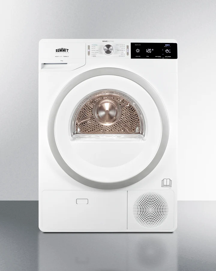 Summit 24" Washer/Heat Pump Dryer Combination Complete Laundry Station