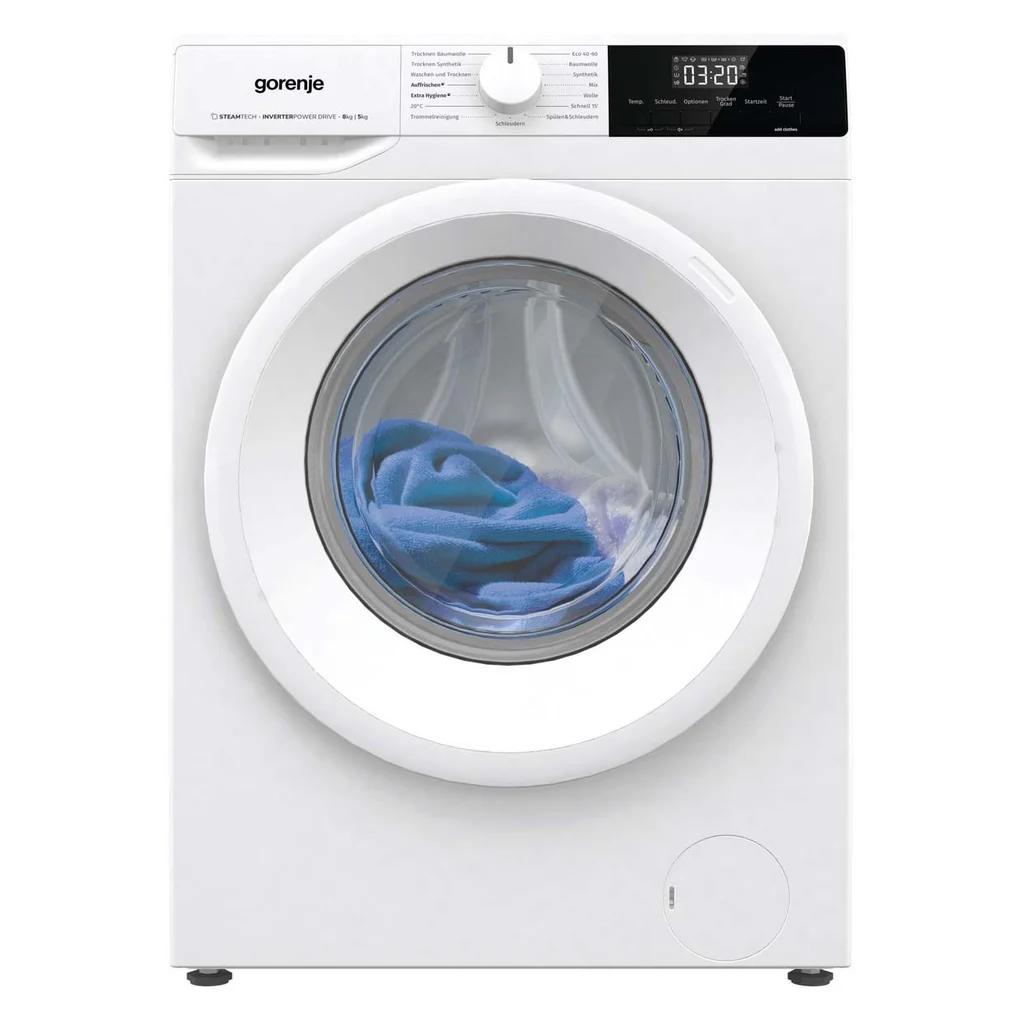 2025 Lavadora-secadora Gorenje W3D2A854ADPS/DE 8/5 kg, 1400 rpm, con vapor