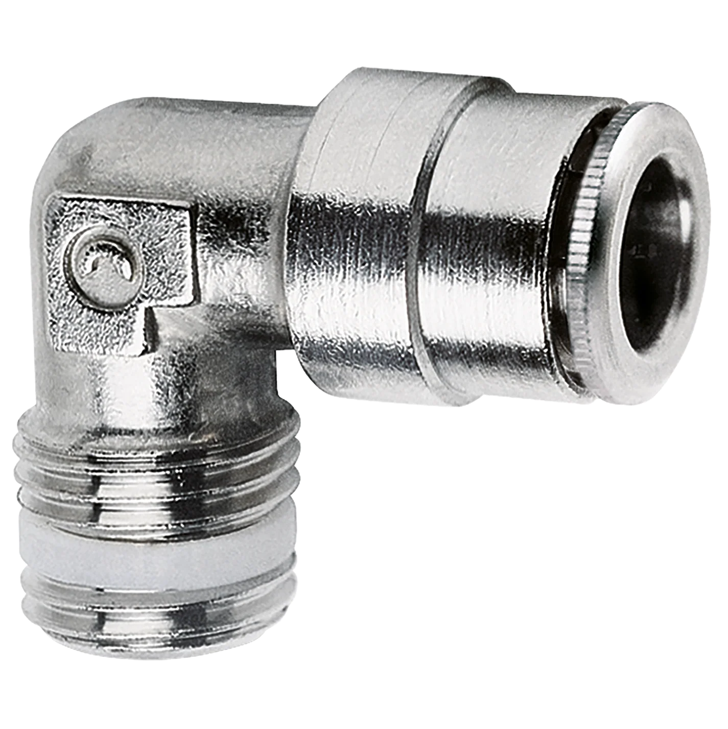 Camozzi S6500 4 1/4 - 4mm O/D x 1/4 BSP Male Stud Elbow