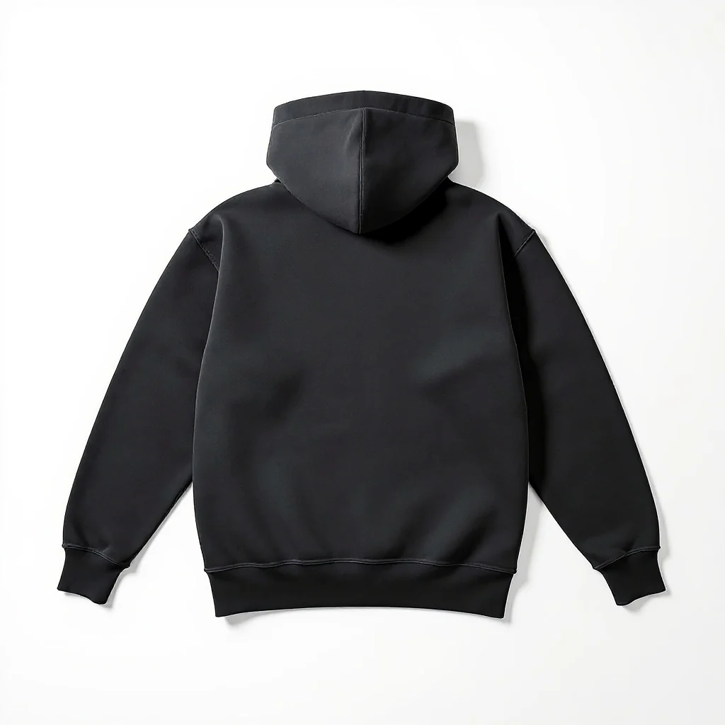 Unisex Cotton Hoodie �C Anti-Pilling Fabric, Midnight Black, Sizes XS�CXL