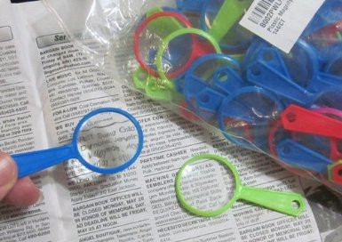 144 PCS  Colorful Magnifying Glasses 1772