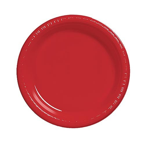 Red Party Paper Plates  9