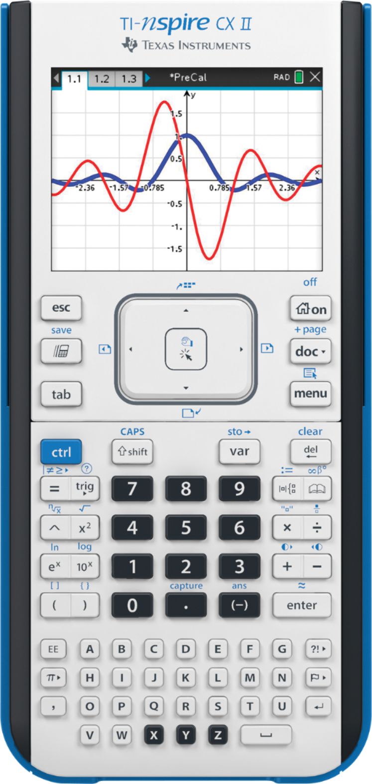 Texas Instruments TI-Nspire CX II Graphing Calculator – Advanced Handheld for Students & Professionals