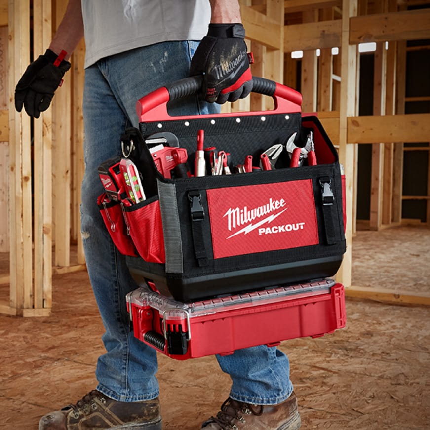 Milwaukee 48-22-8315 15 in. PACKOUT Tote Compatible with all PACKOUT