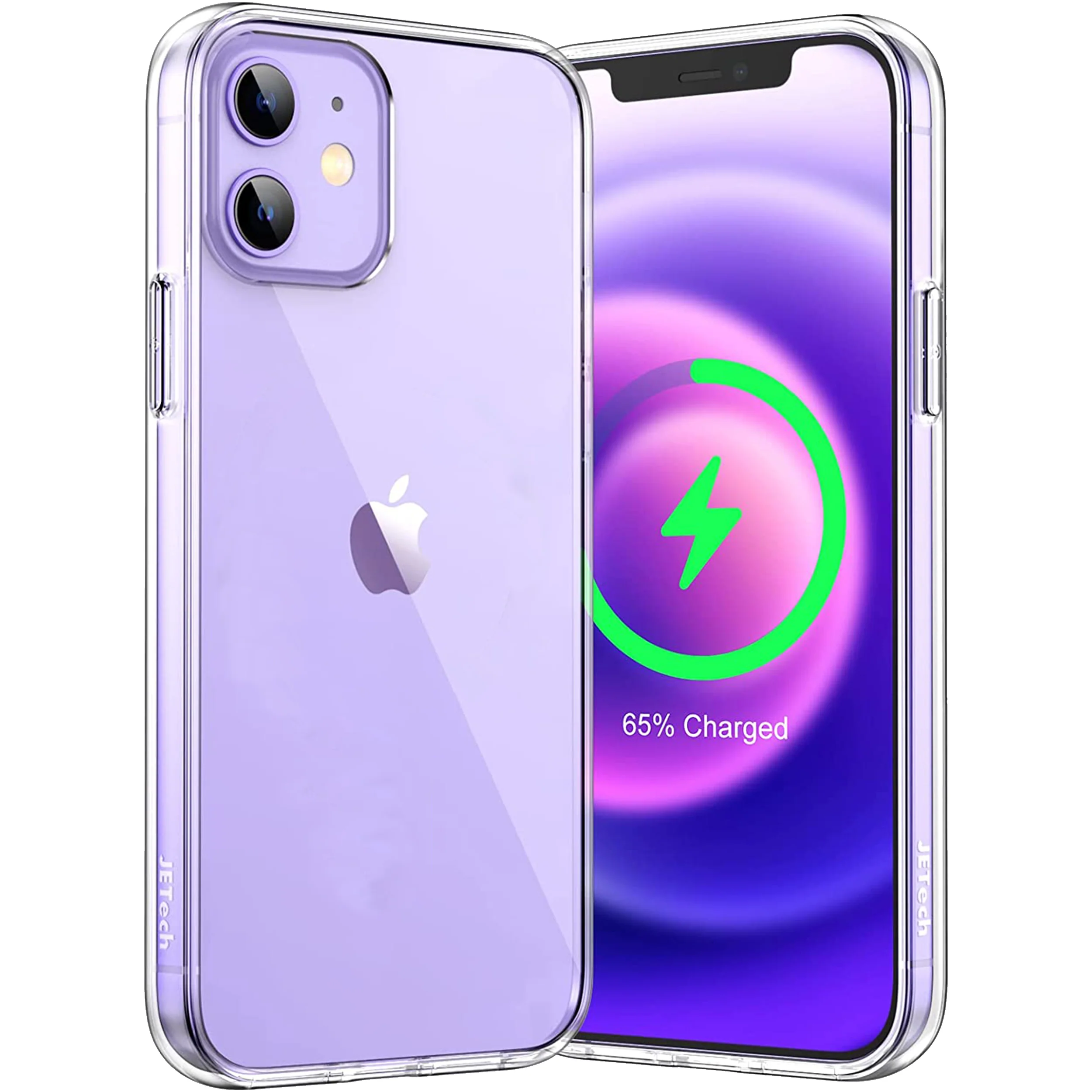 Transparente H��lle f��r iPhone mit Displayschutz