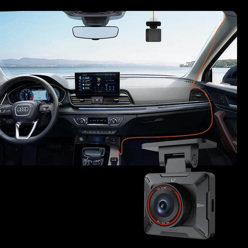 Dashcam Autokamera mit Parkmodus 24H, klare Nachtsicht, Loop-Aufnahme & 24H Wächtermodus, G-Sensor