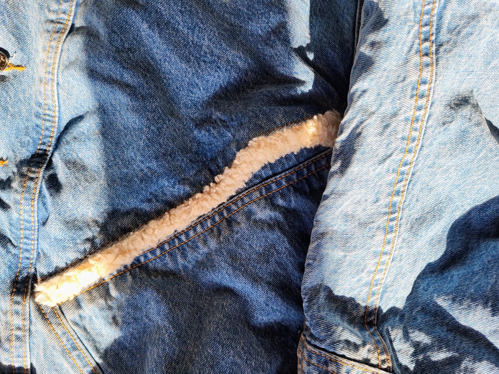 Wooly Death Jean Jacket Overcoat