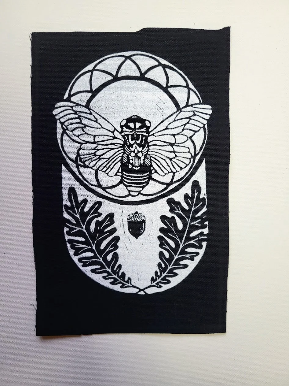 Cicada Palm Patch