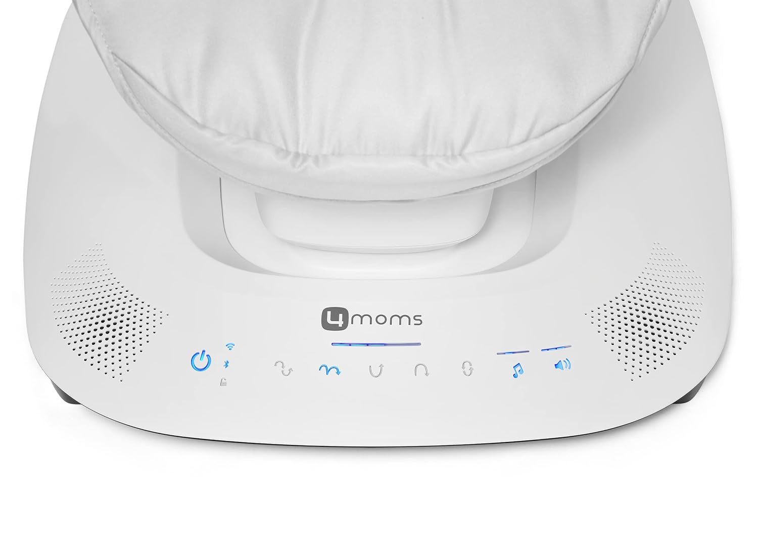 4moms MamaRoo Bluetooth Baby Swing, Multi-Motion, Gray, 5 Unique Motions, Wi-Fi Enabled