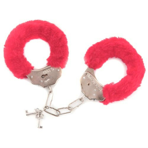 Bulk Wholesale Handcuffs | Mixed Color Furry Handcuffs  | 1803MIX 12 PACK